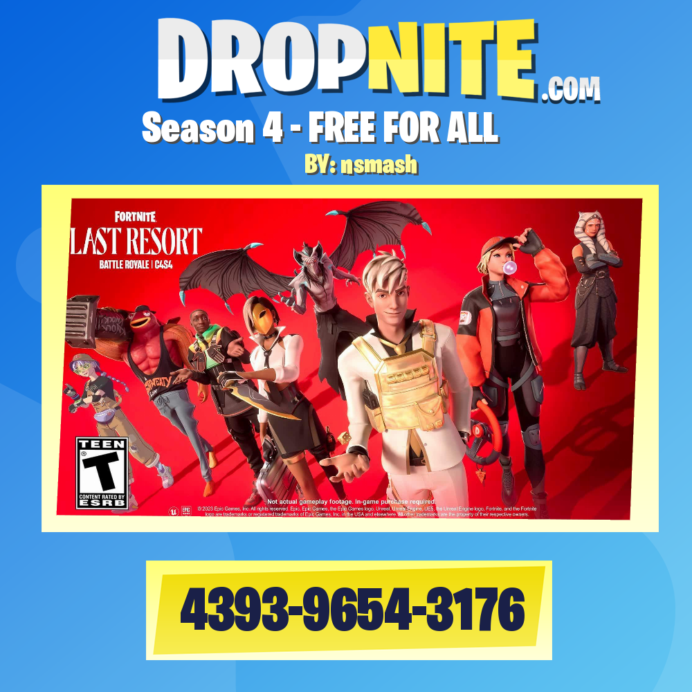 Season 4 - FREE FOR ALL