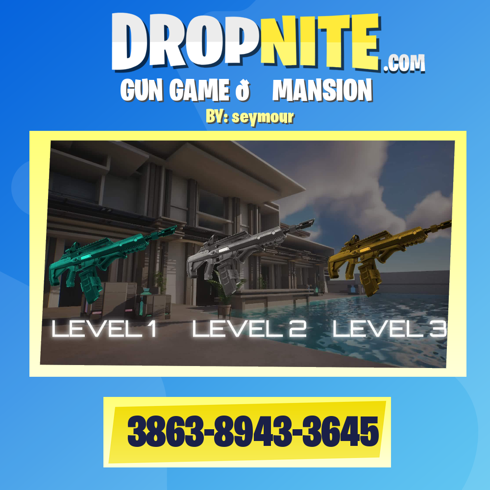 GUN GAME 👑 MANSION