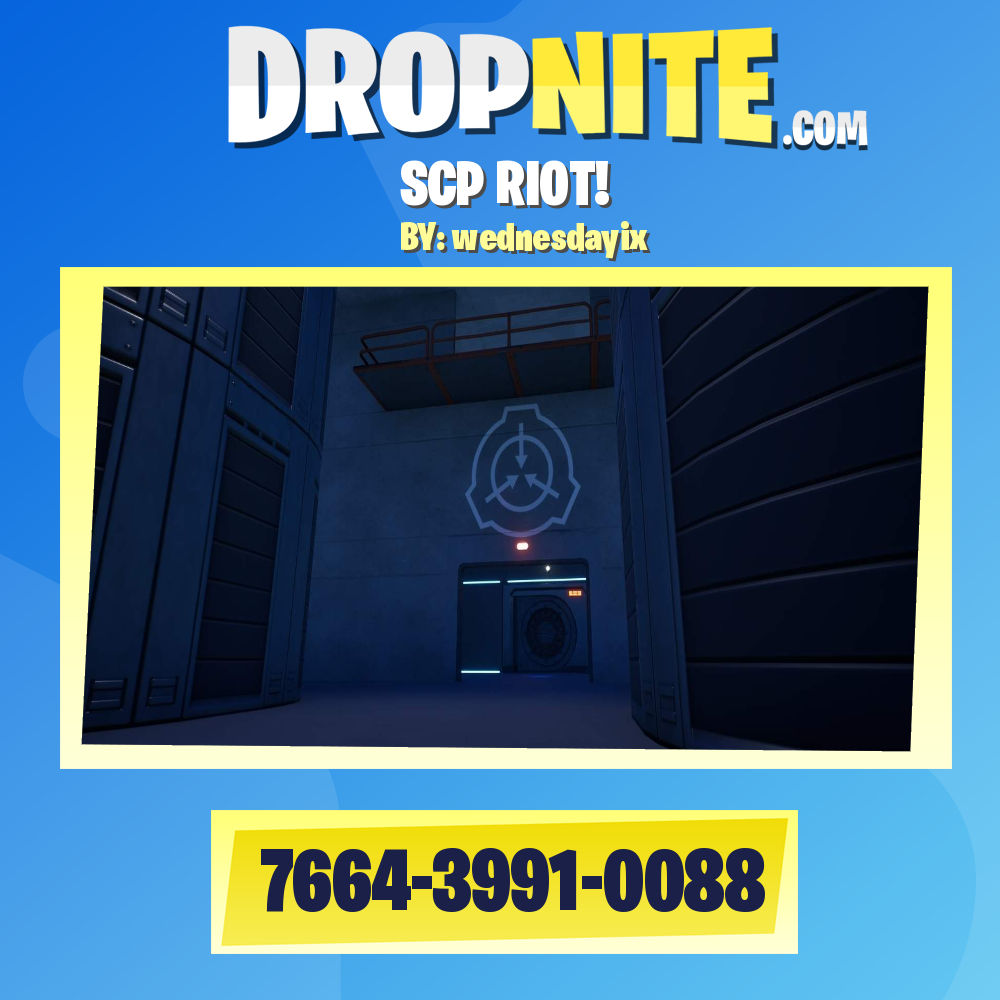 SCP RIOT! 7664-3991-0088, de wednesdayix — Fortnite