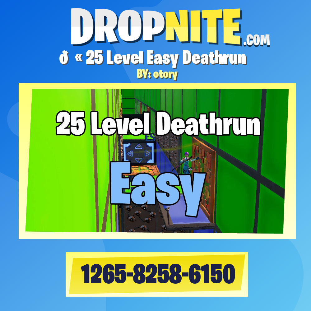 💫 25 Level Easy Deathrun