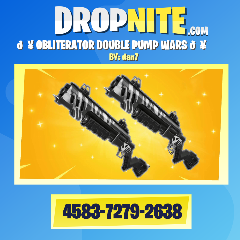 💥 OBLITERATOR DOUBLE PUMP WARS 💥