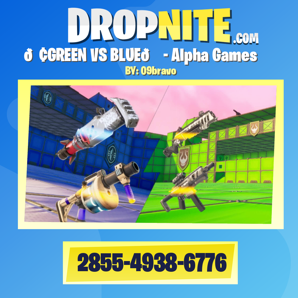 🟢GREEN VS BLUE🔵 - Alpha Games