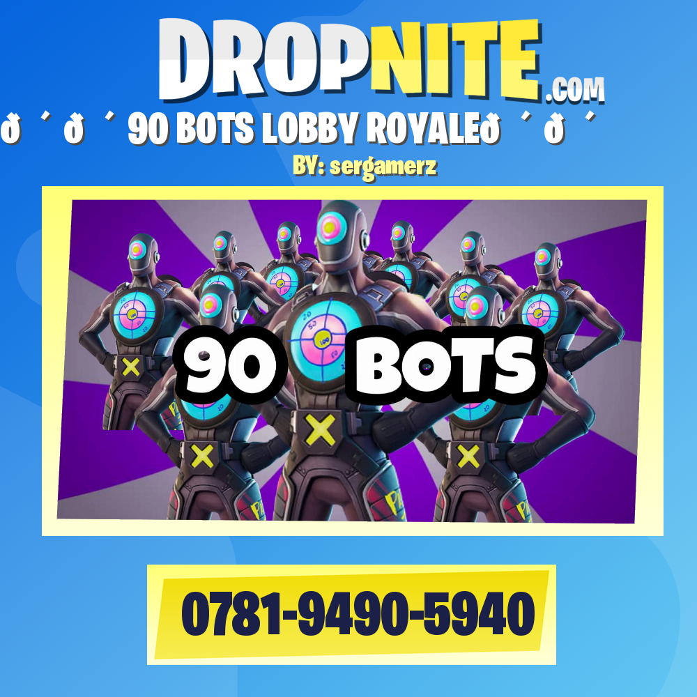 🕴️🕴️90 BOTS LOBBY ROYALE🕴️🕴️