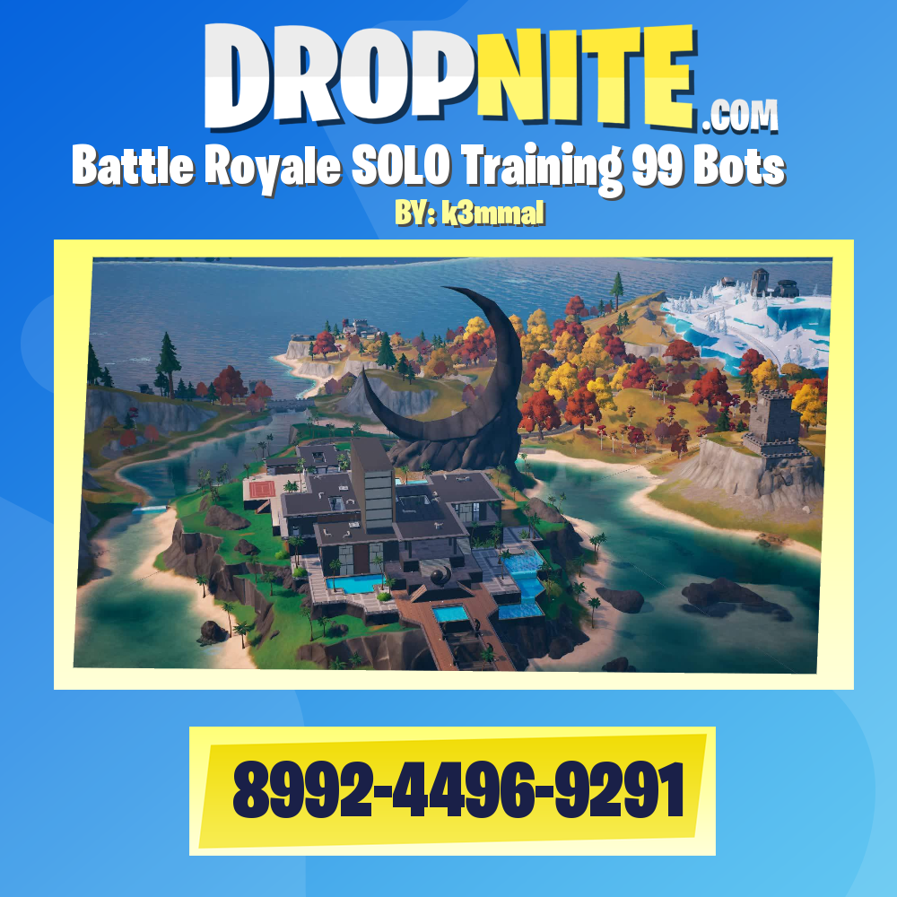 Battle Royale SOLO Training 99 Bots
