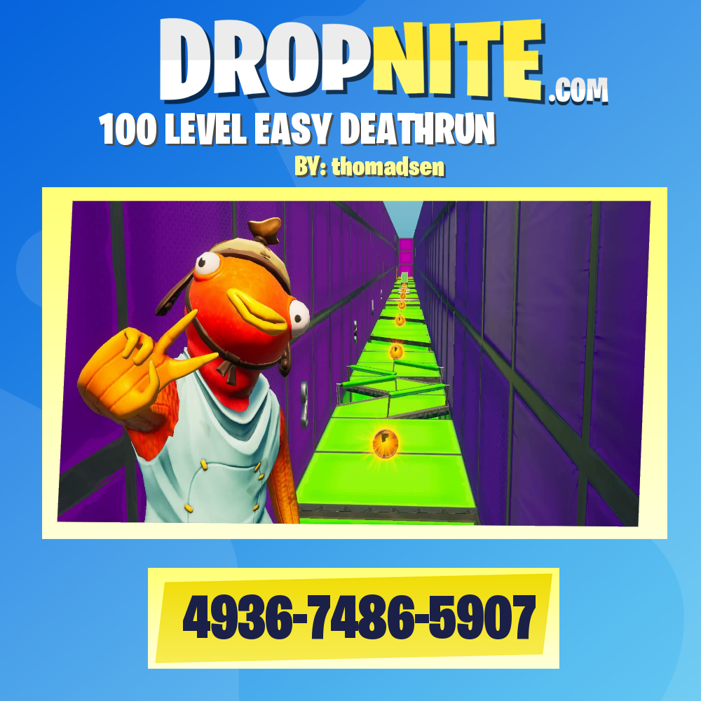 ⭐100 LEVEL EASY DEATHRUN⭐