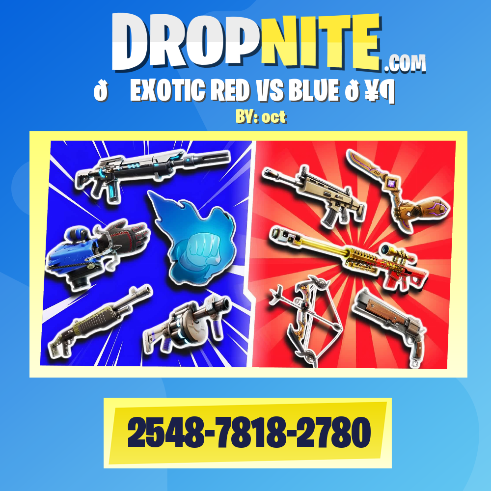 😱 EXOTIC RED VS BLUE 🥶