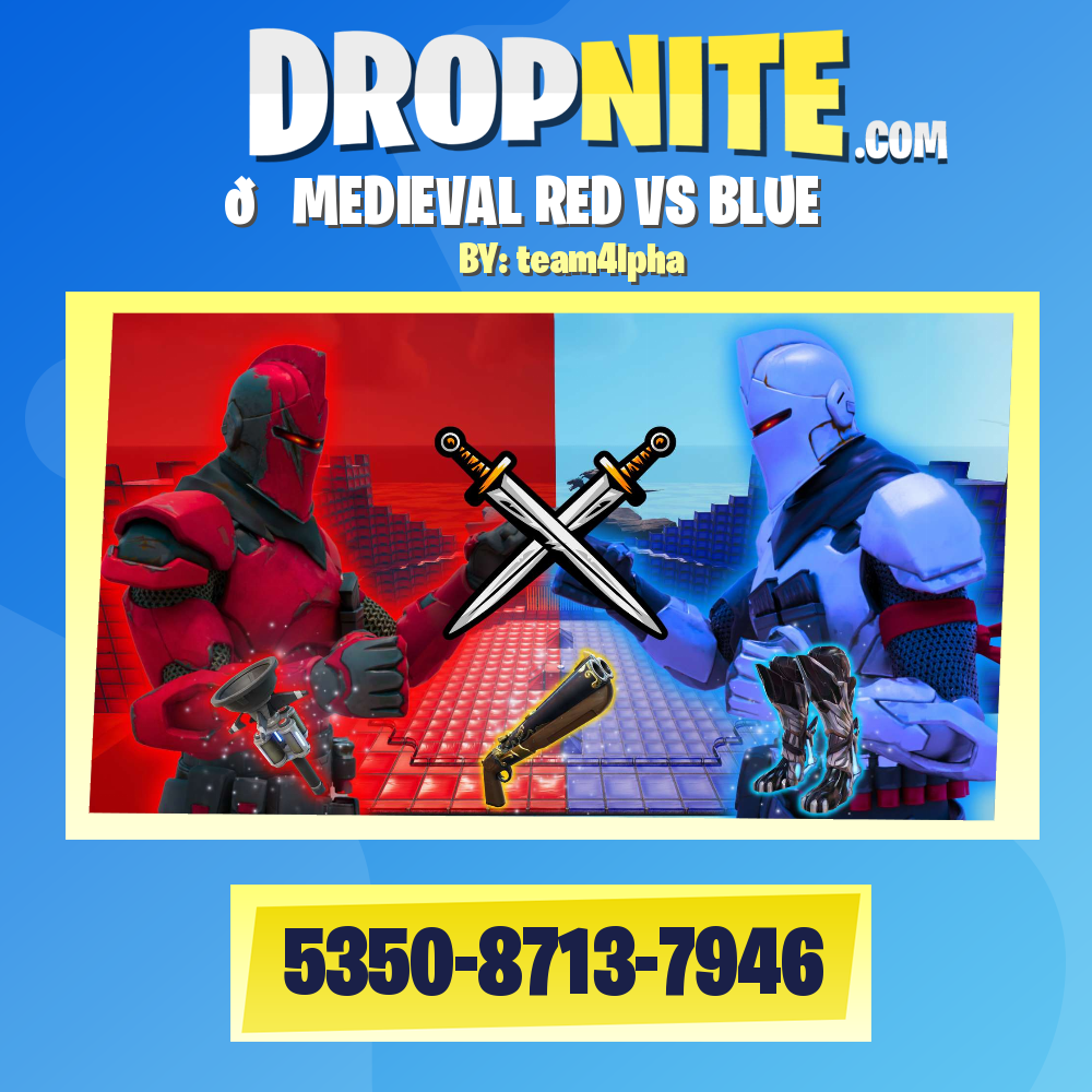 🐉MEDIEVAL RED VS BLUE