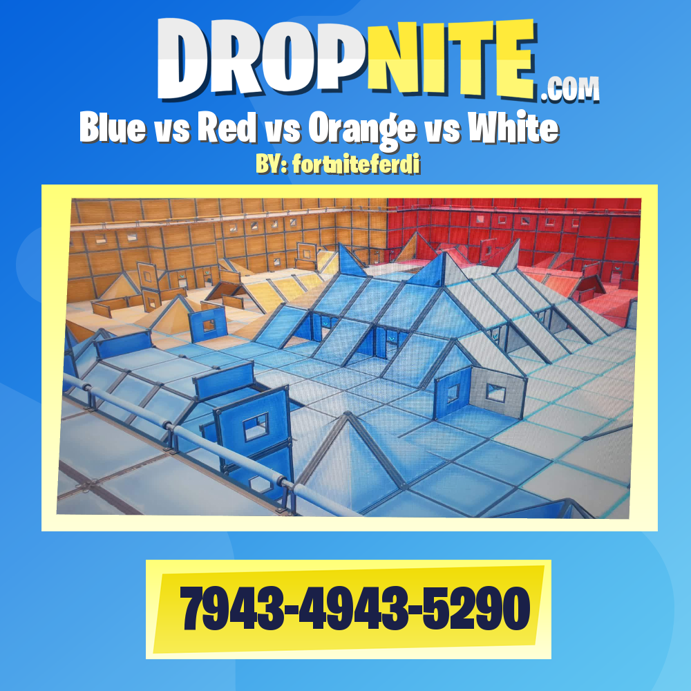 Blue vs Red vs Orange vs White