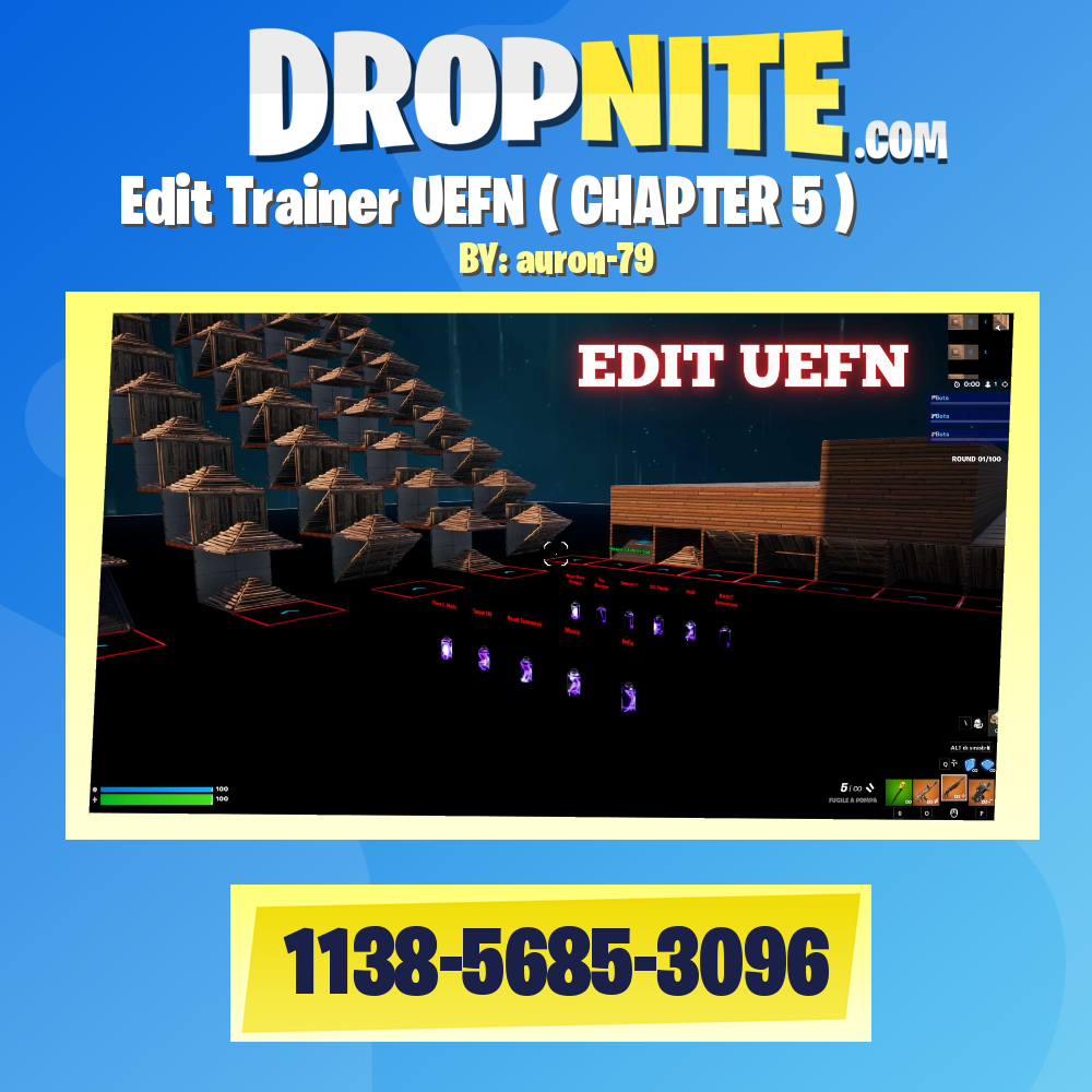 Aim Trainer UEFN ( OG ) 9741-6710-6888 by auron-79 - Fortnite