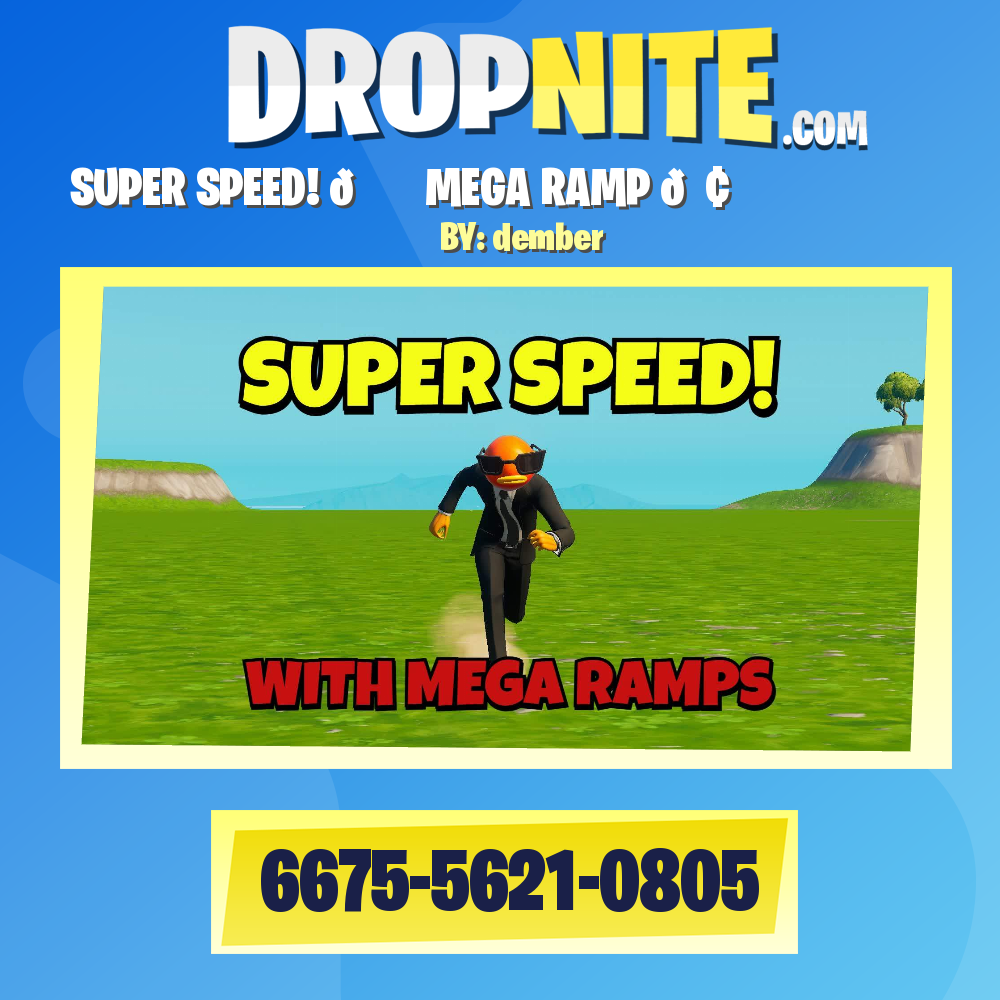 SUPER SPEED! 🏃‍♂️ MEGA RAMP 🎢