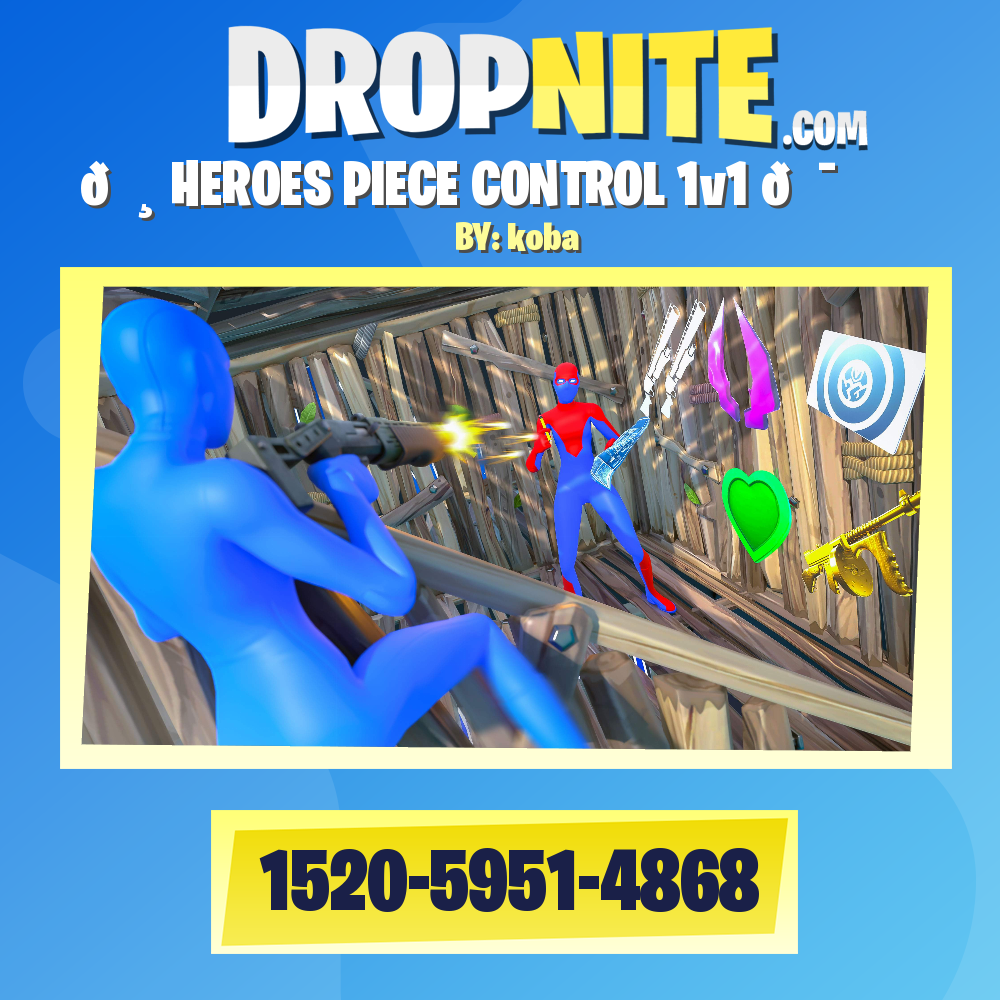 🦸 HEROES PIECE CONTROL 1v1 🎯