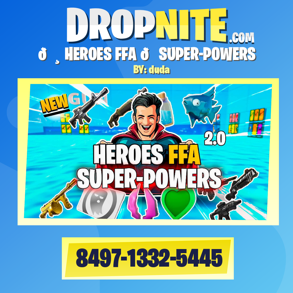 🦸 HEROES FFA 🆕SUPER-POWERS