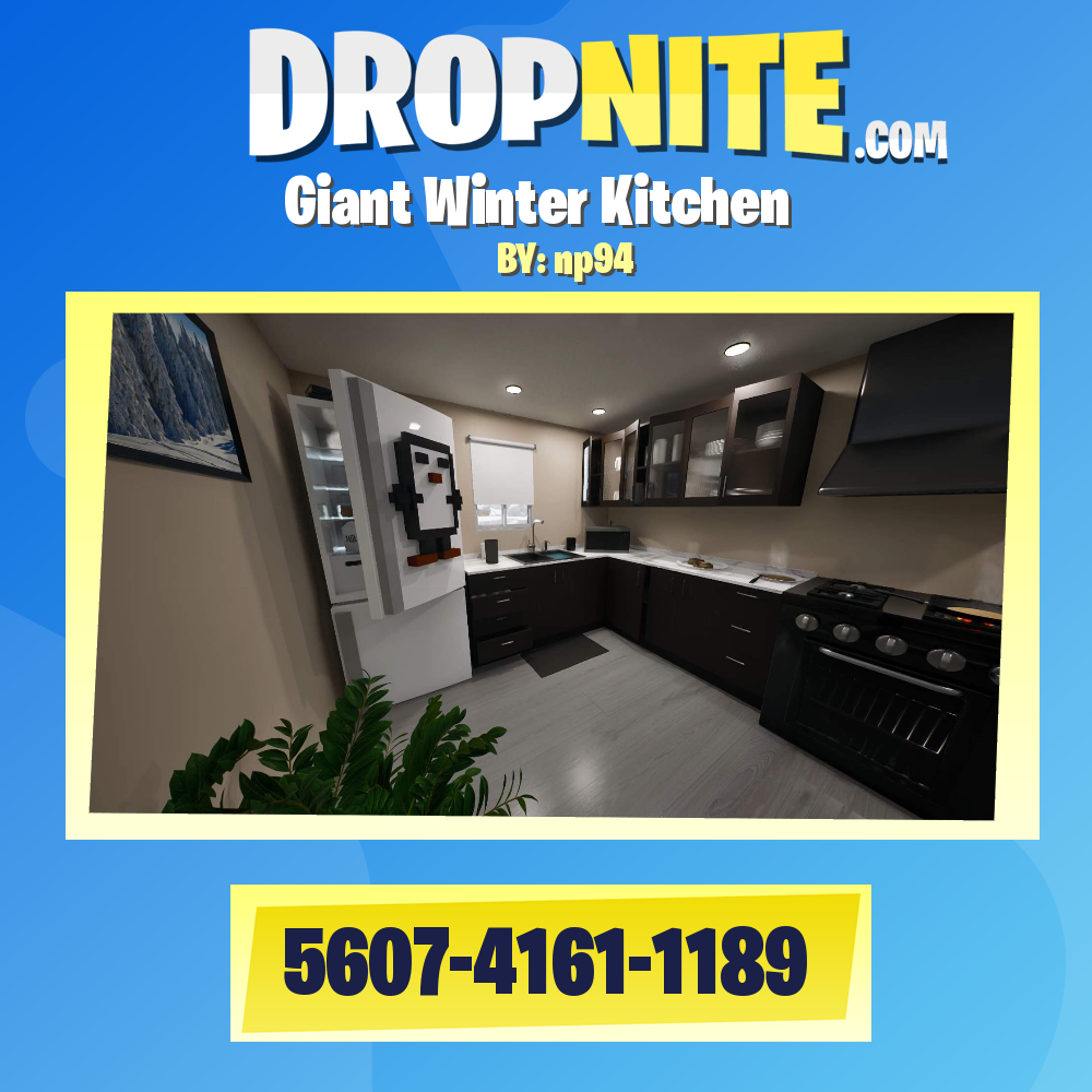Giant Winter Kitchen