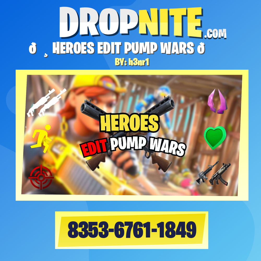 🦸 HEROES EDIT PUMP WARS 📝