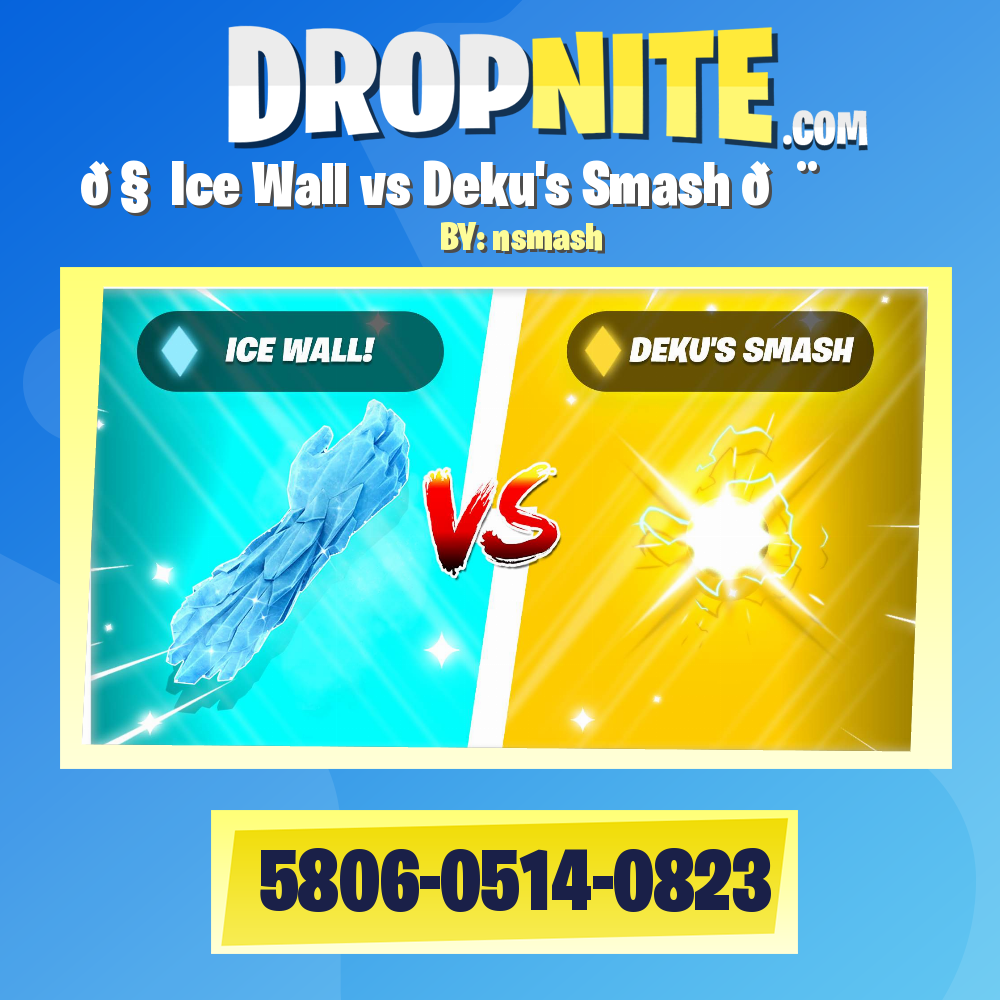 🧊 Ice Wall vs Deku's Smash 💨