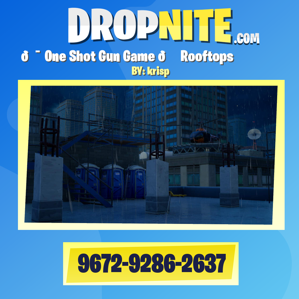 🎯 One Shot Gun Game 🏙️ Rooftops ✨