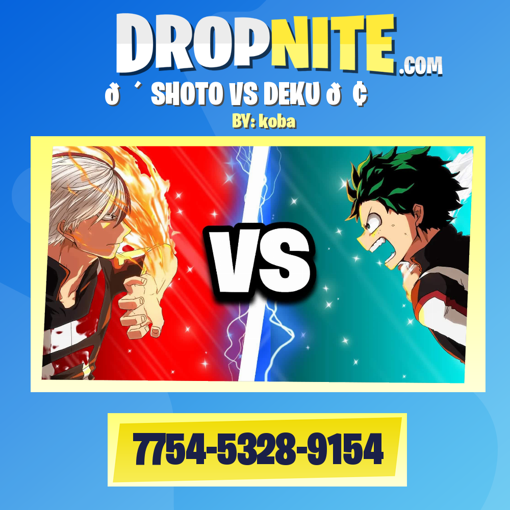 🔴 SHOTO VS DEKU 🟢