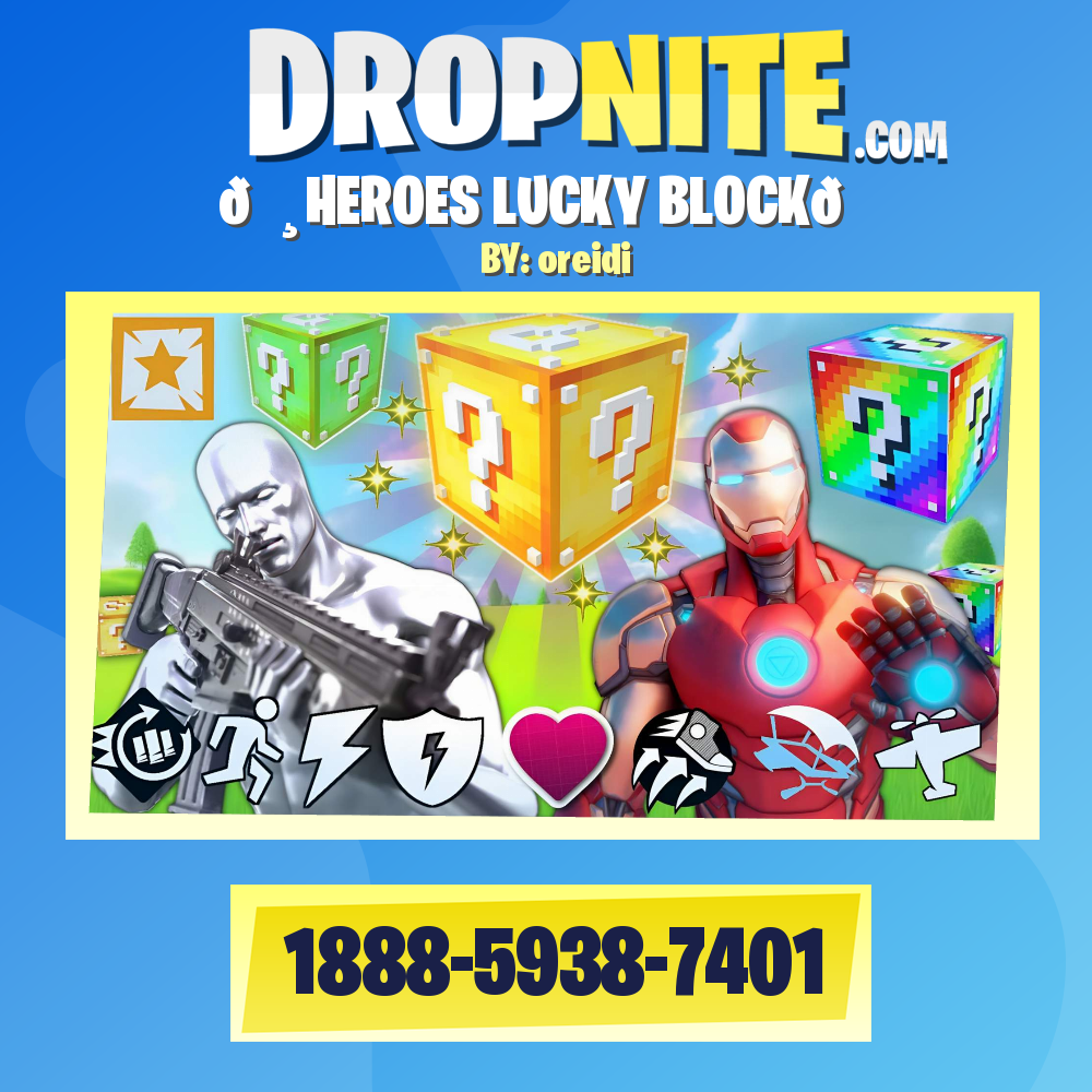 🦸HEROES LUCKY BLOCK📦