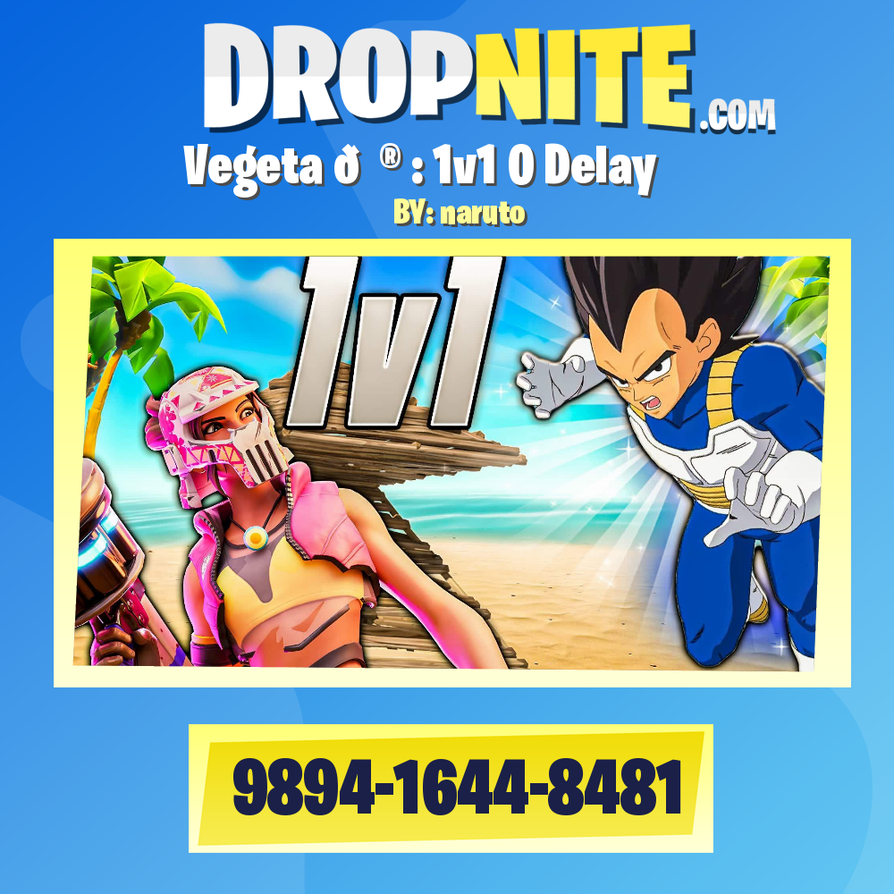 Vegeta 🎮 : 1v1 0 Delay