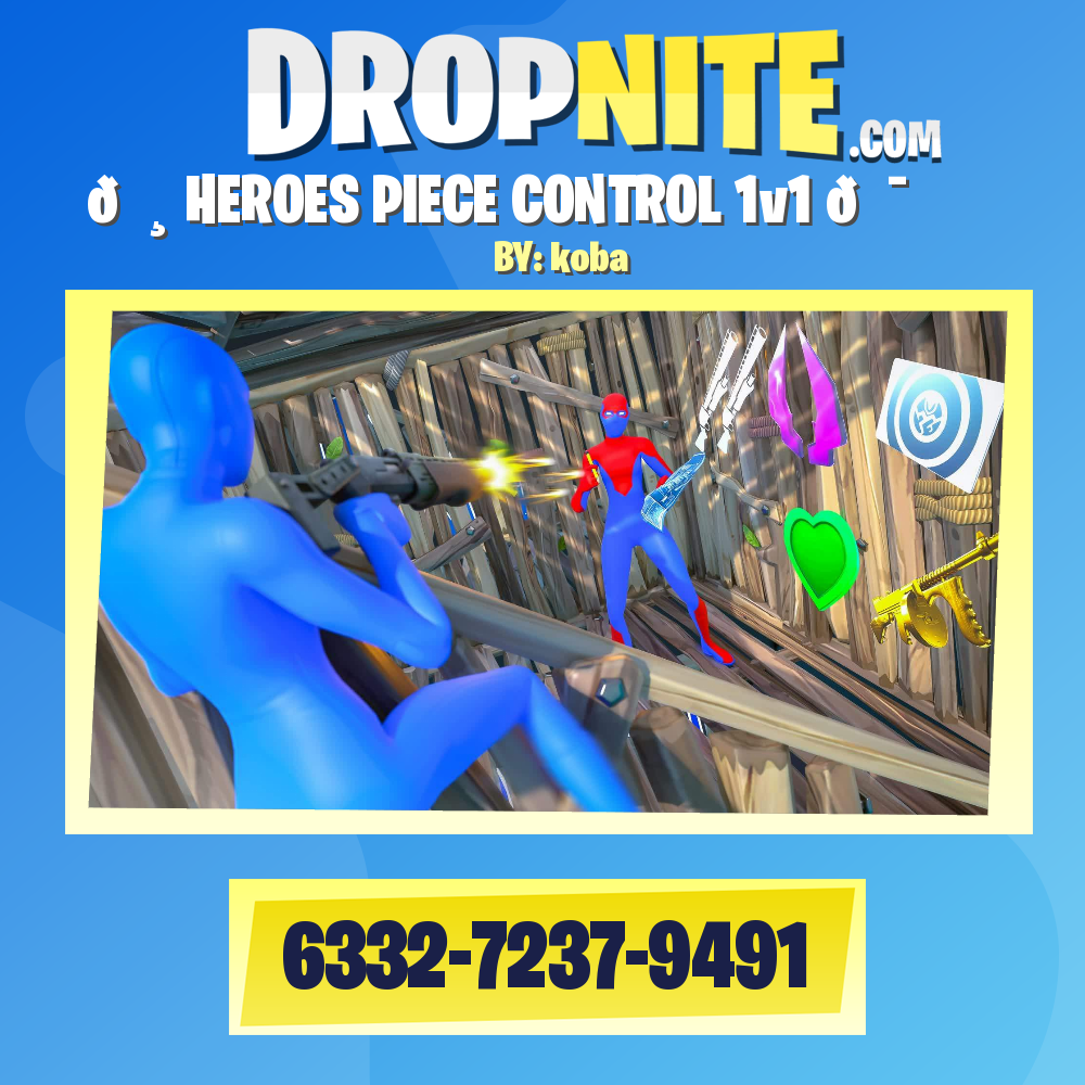 🦸 HEROES PIECE CONTROL 1v1 🎯