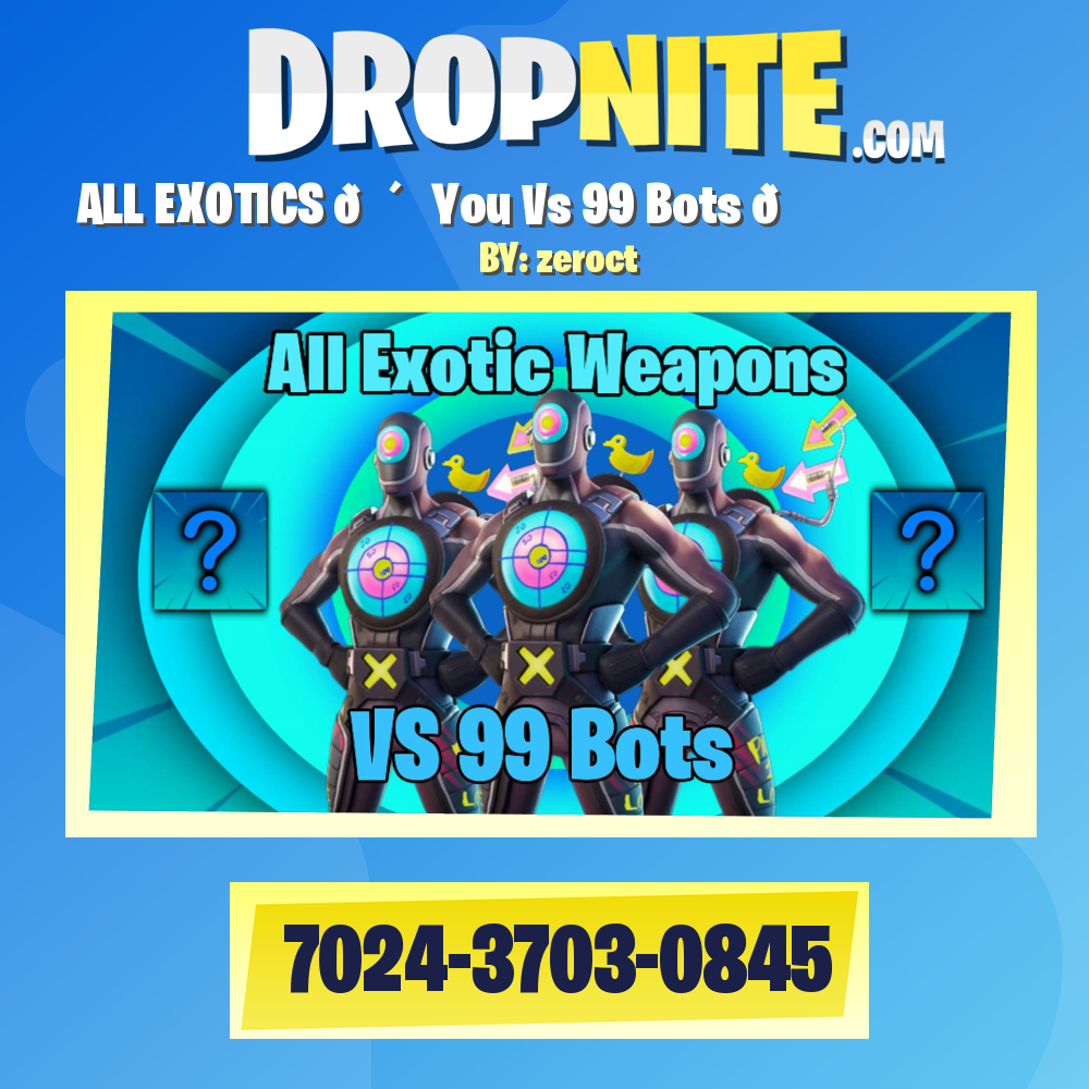 ALL EXOTICS 🕴️ You Vs 99 Bots 🤖