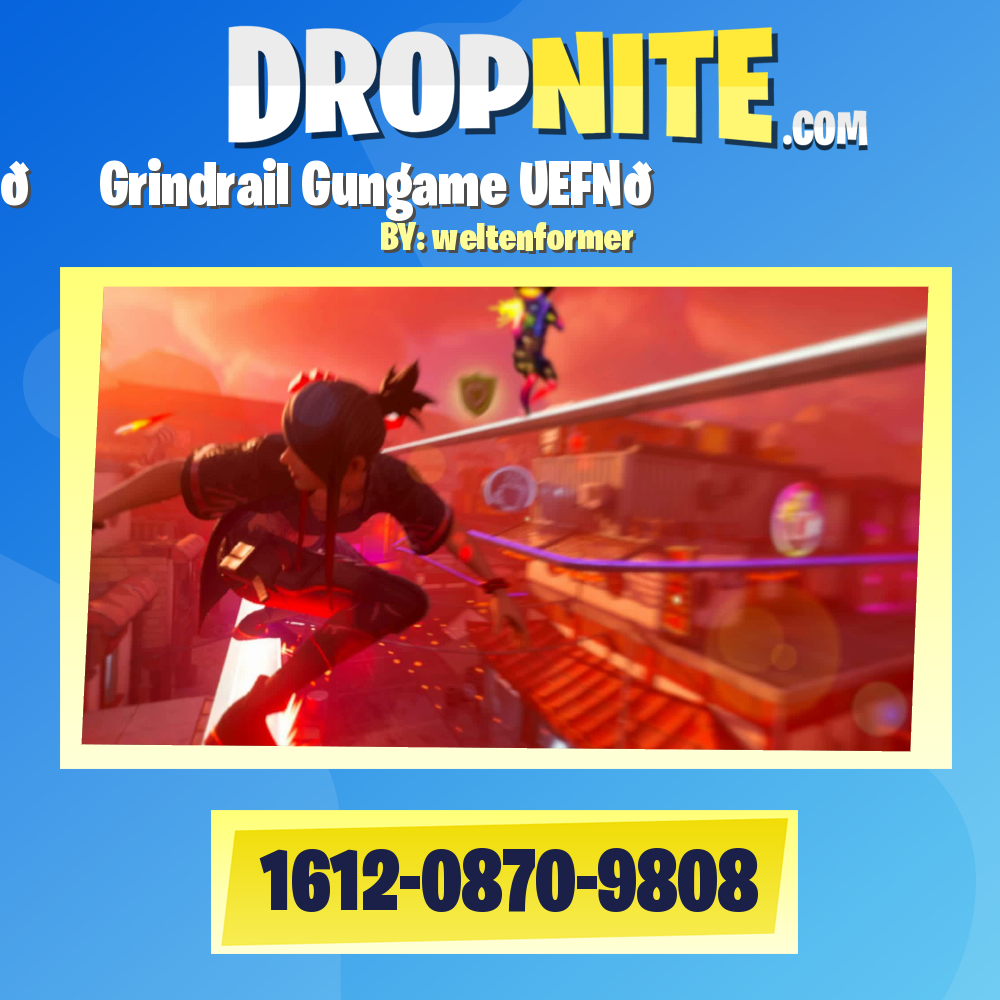 🏄‍♂️Grindrail Gungame UEFN🏄‍♂️