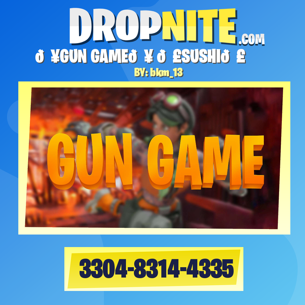 💥GUN GAME💥 🍣SUSHI🍣