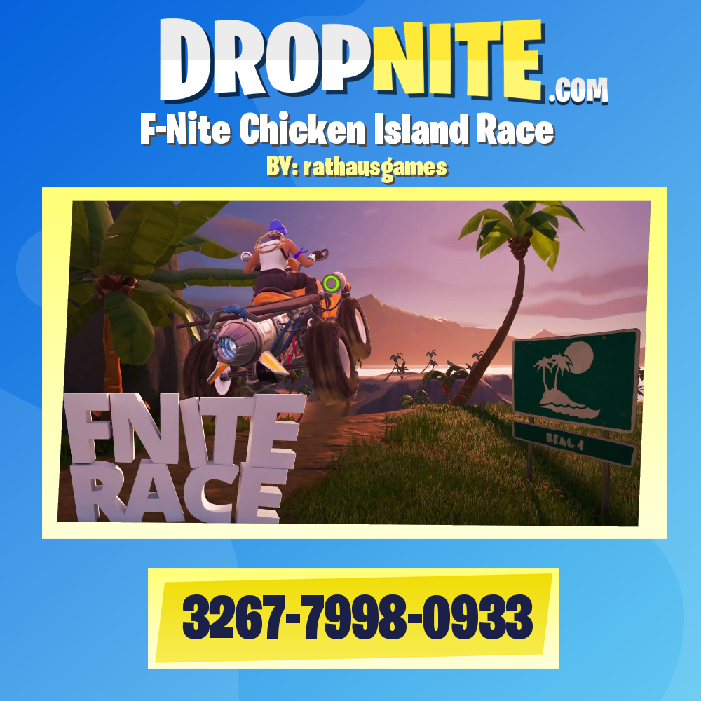 F-Nite Chicken Island Race
