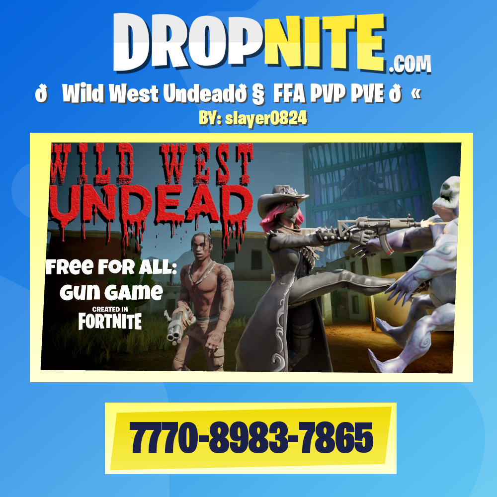🤠Wild West Undead🧟 FFA PVP PVE 🔫