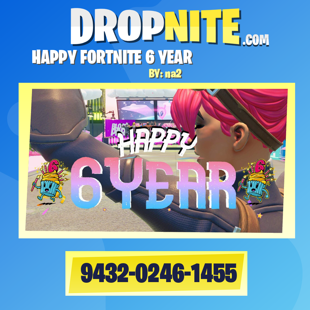 ⭐✨HAPPY FORTNITE 6 YEAR ✨⭐