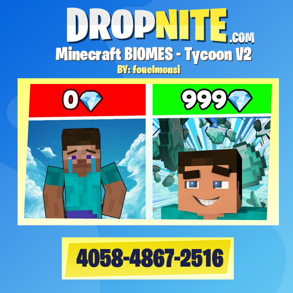 Minecraft BIOMES - Tycoon V2