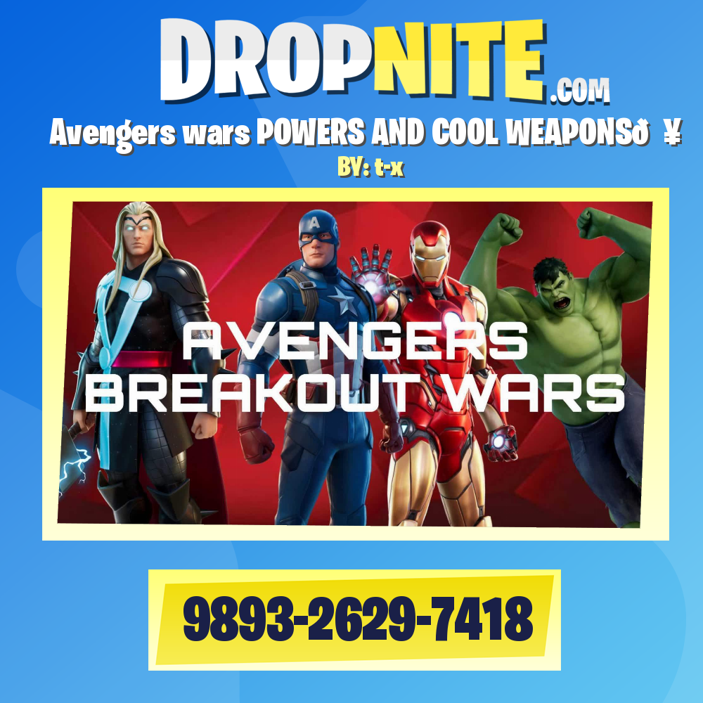 Avengers wars POWERS AND COOL WEAPONS💥