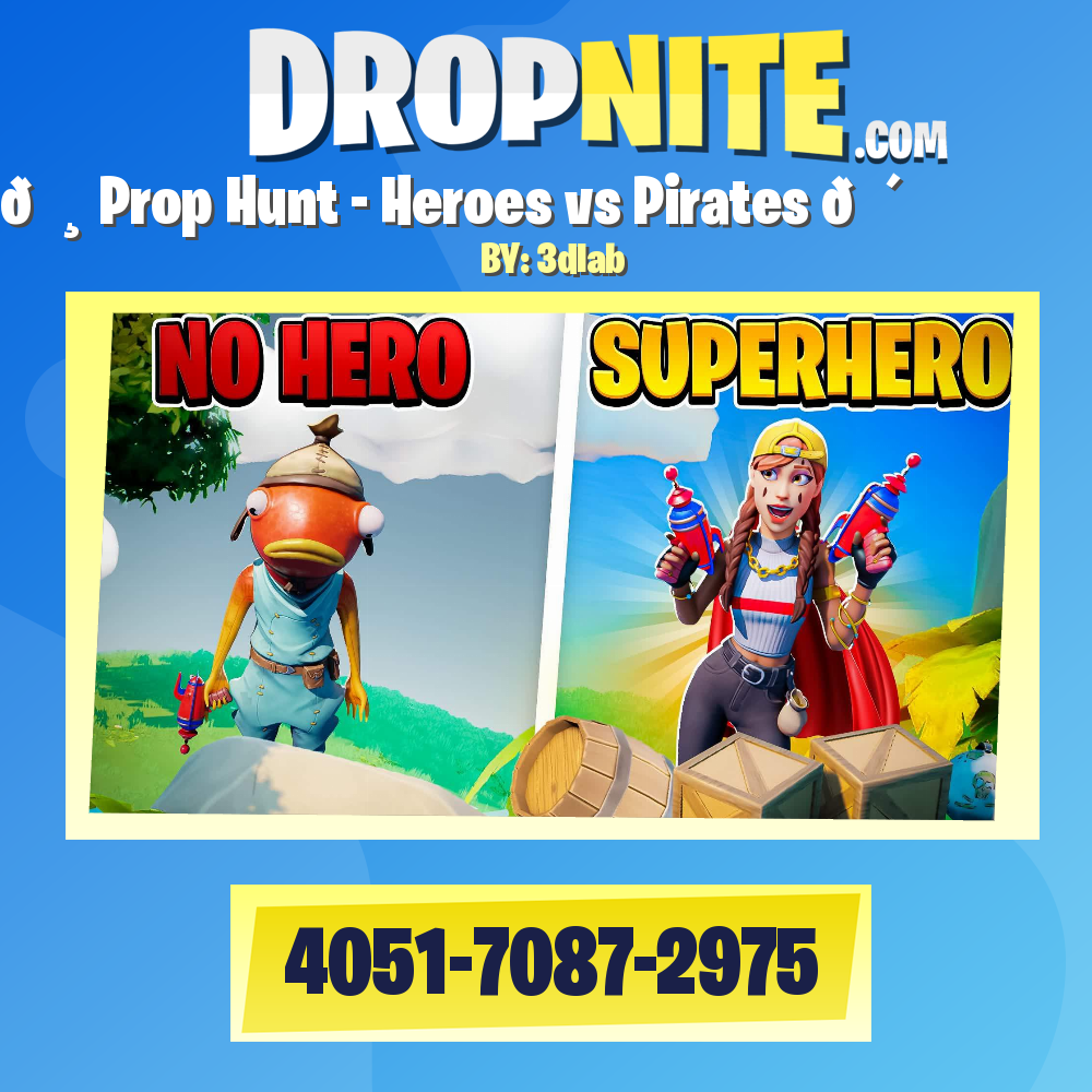 🦸 Prop Hunt - Heroes vs Pirates 🏴‍☠️