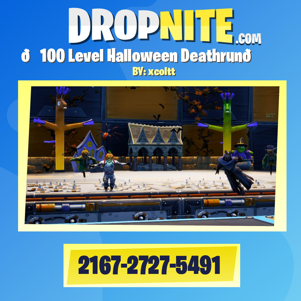 🎃100 Level Halloween Deathrun🎃