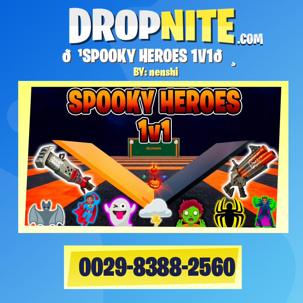 🦹SPOOKY HEROES 1V1🦸