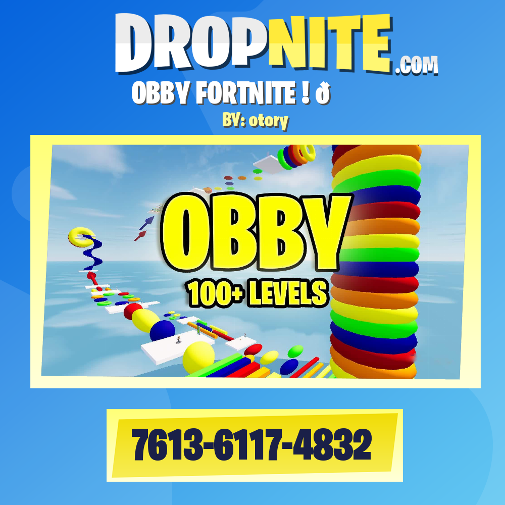 OBBY FORTNITE ! 🌈