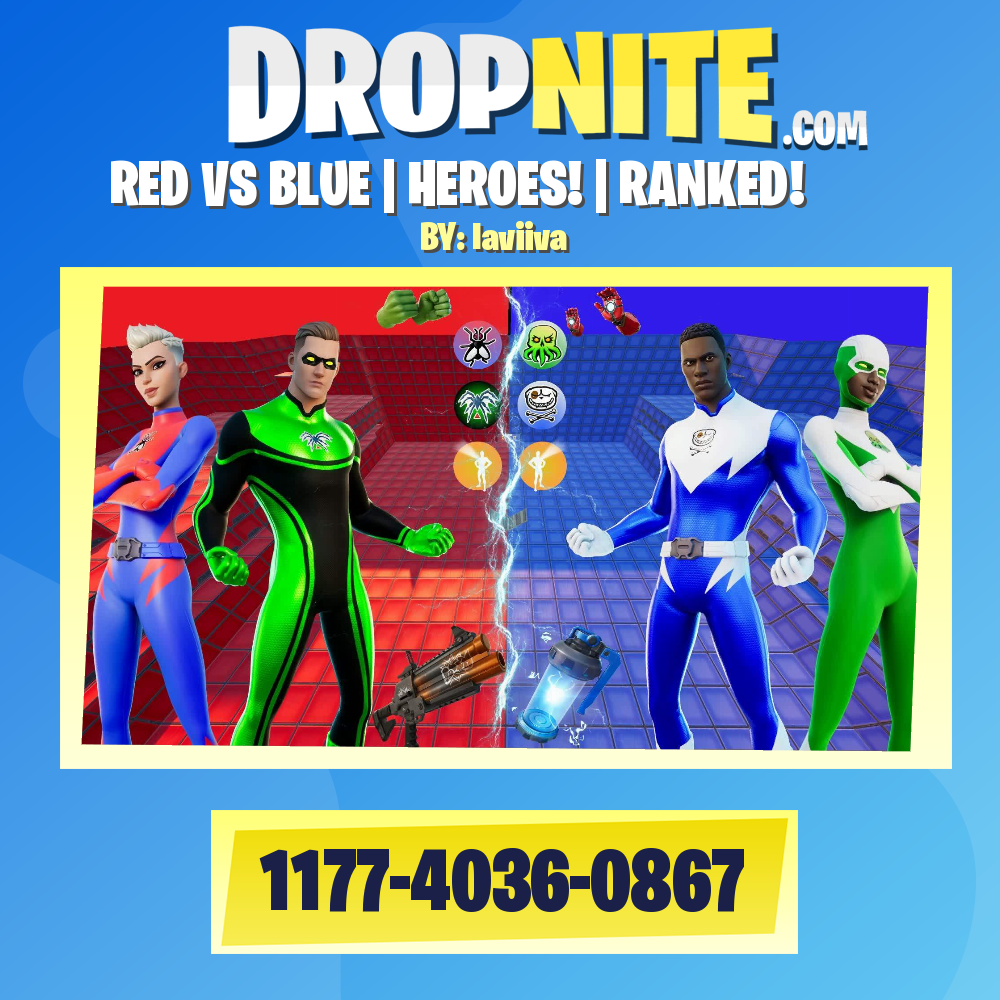 RED VS BLUE | HEROES! | RANKED!