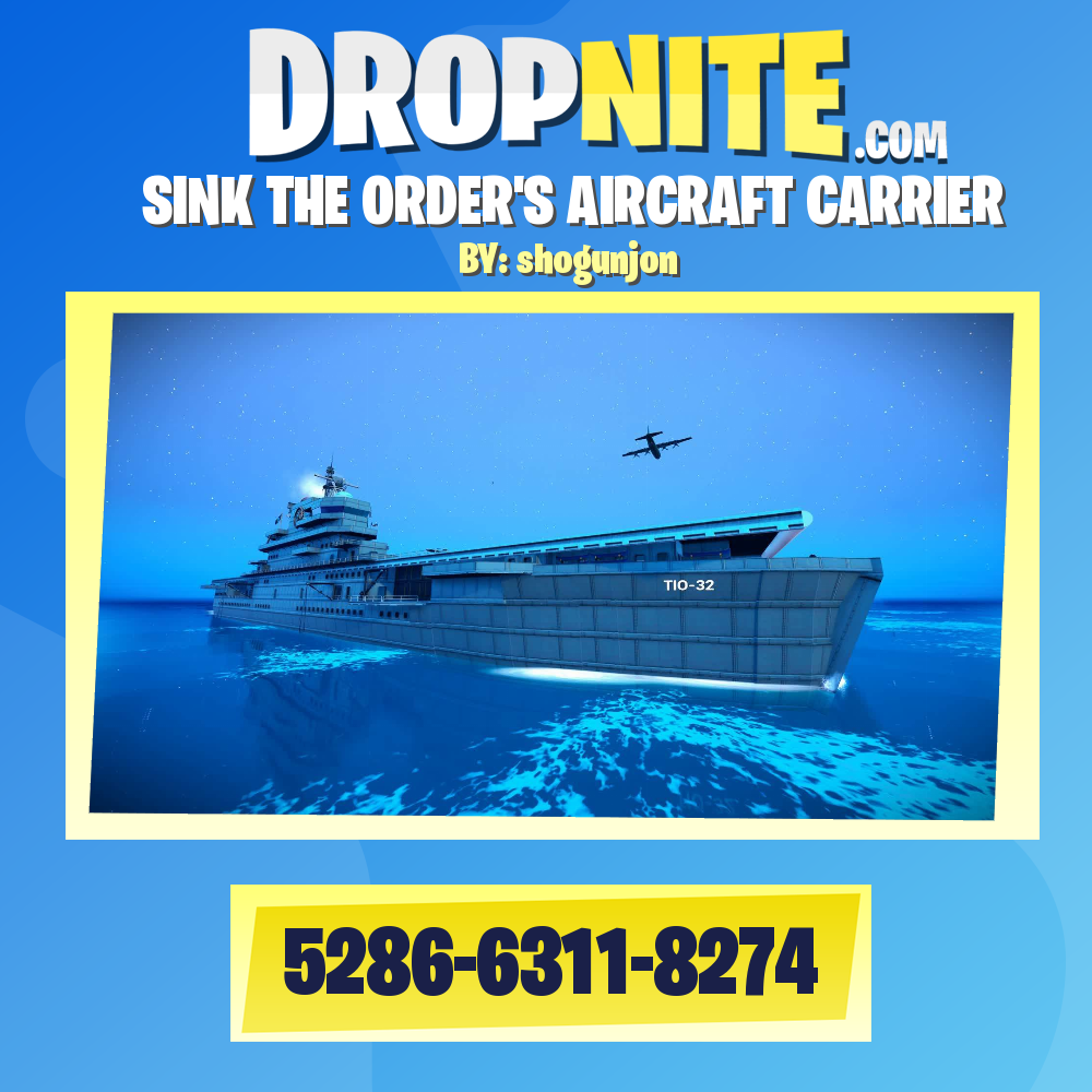 SINK THE ORDER'S AIRCRAFT CARRIER