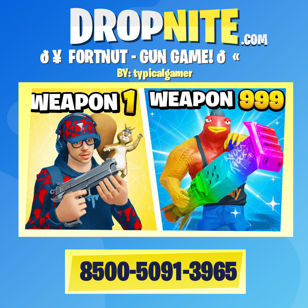 🥜 FORTNUT - GUN GAME! 🔫