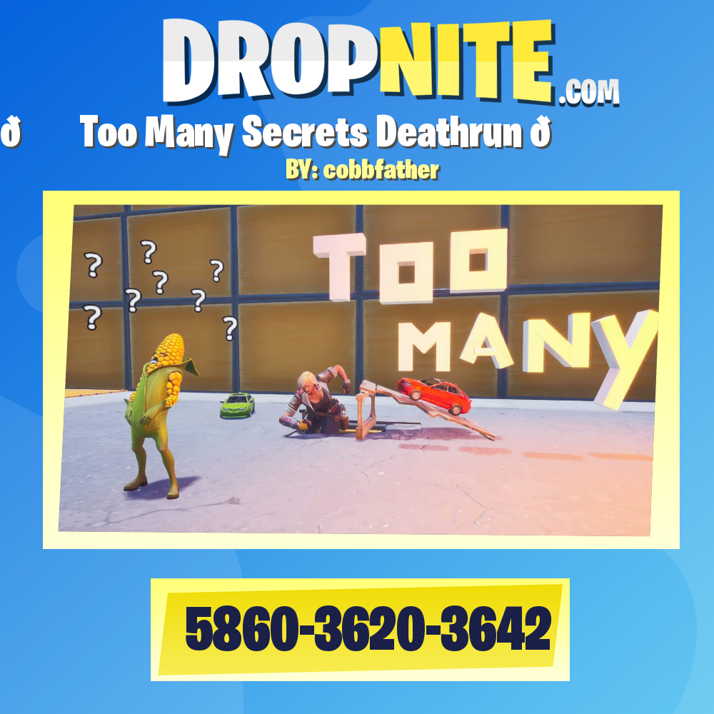 🏃‍♂️ Too Many Secrets Deathrun 🏃‍♂️