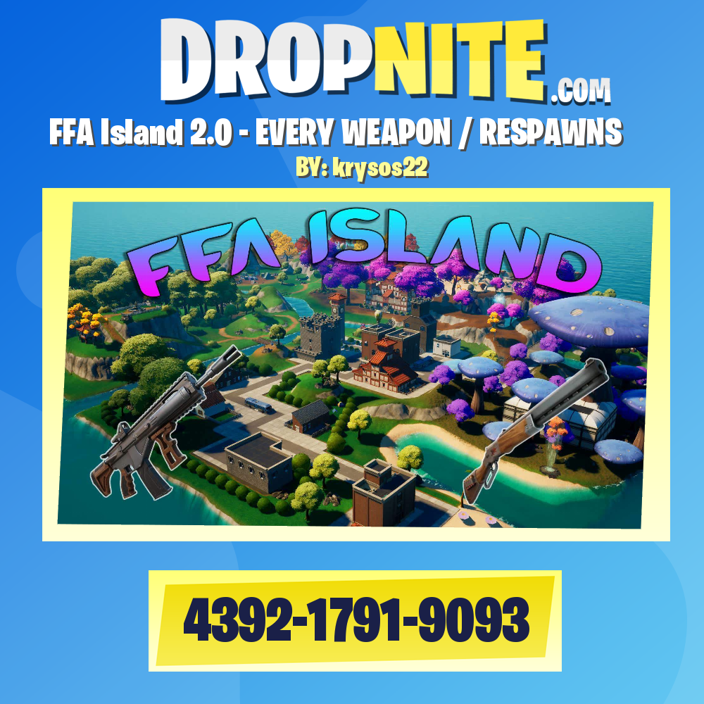 FFA Island 2.0 - EVERY WEAPON / RESPAWNS