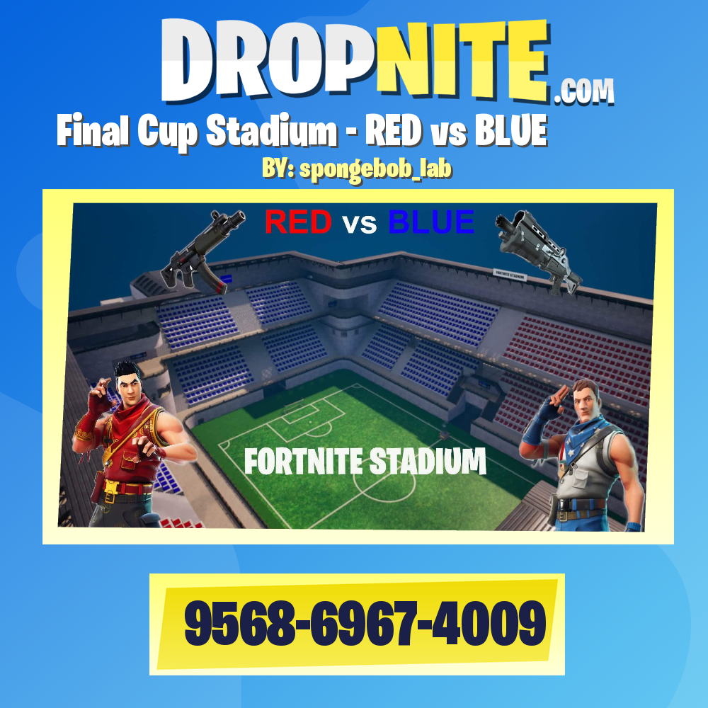 Final Cup Stadium - RED vs BLUE ⚽