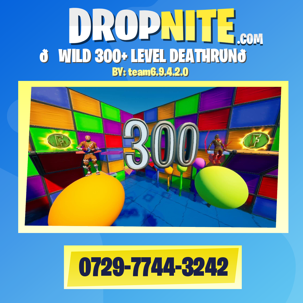 🌈WILD 300+ LEVEL DEATHRUN🌈