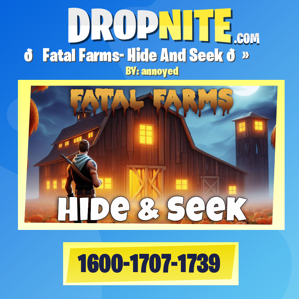 🎃Fatal Farms- Hide And Seek 👻