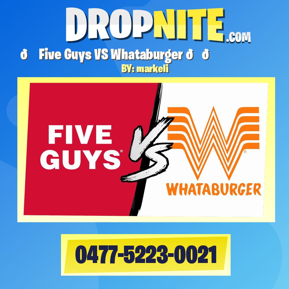 🆕 Five Guys VS Whataburger 🍔🍟