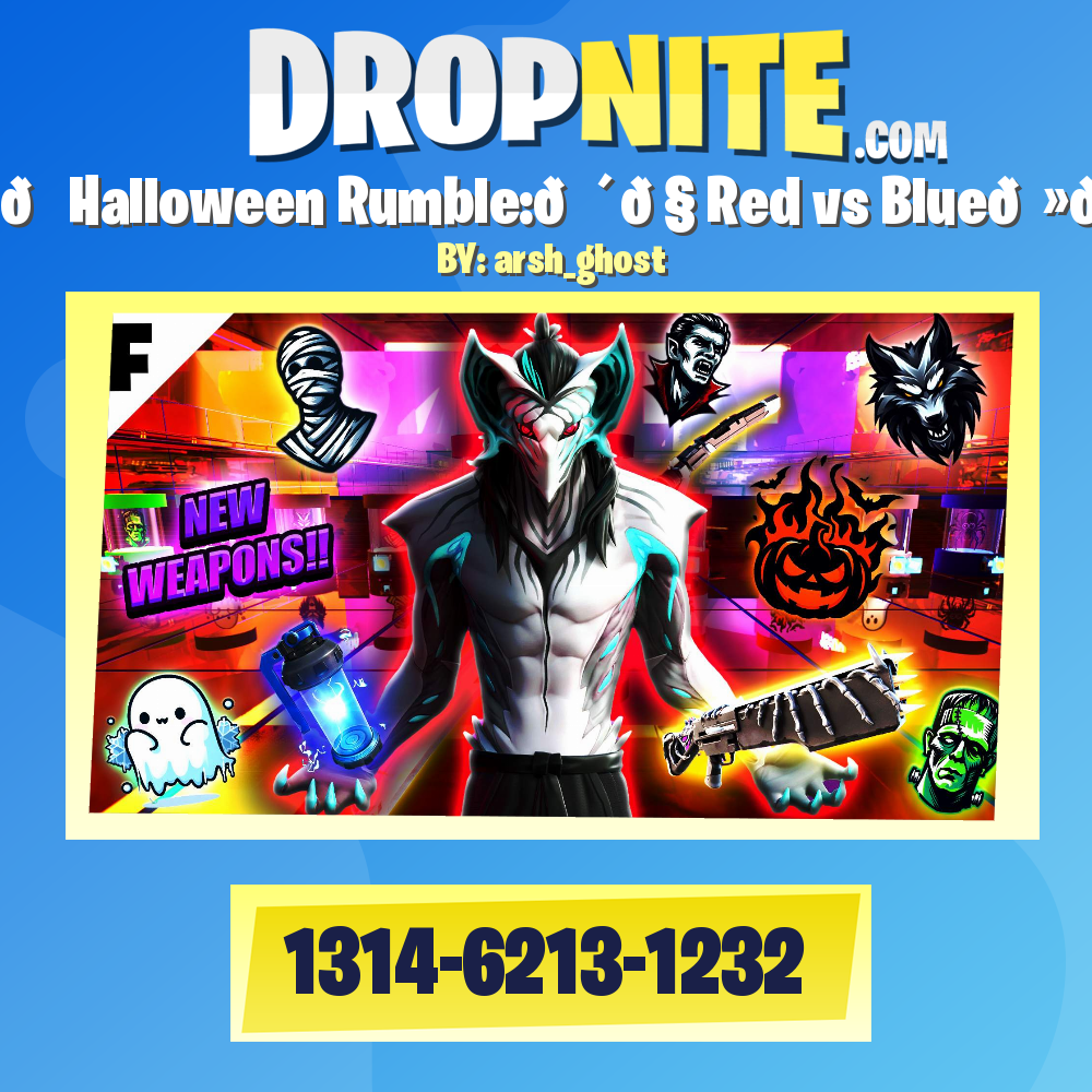 🎃Halloween Rumble:🔴🧟Red vs Blue👻🔵🎃