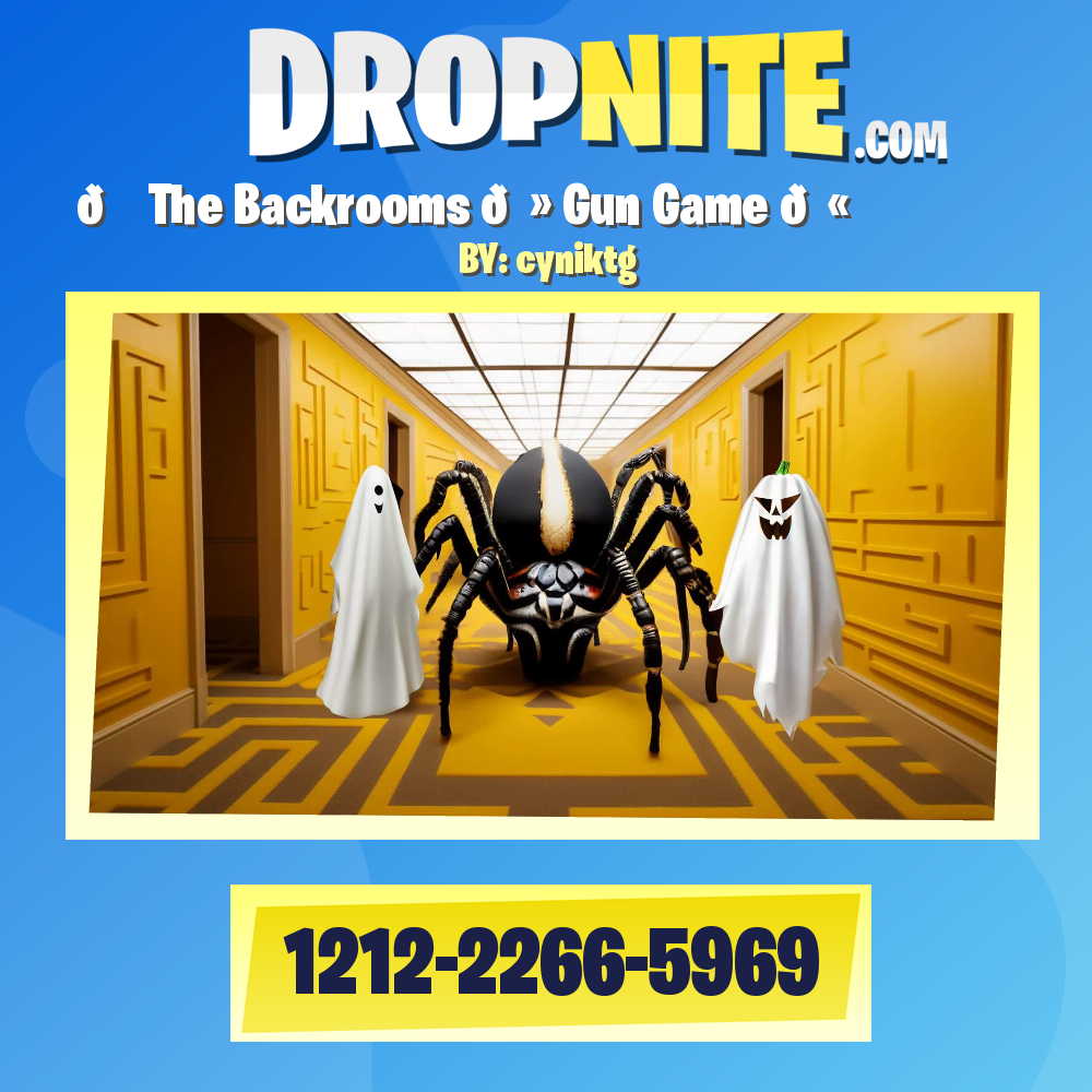 Backrooms FFA - Fortnite Creative Map Code - Dropnite