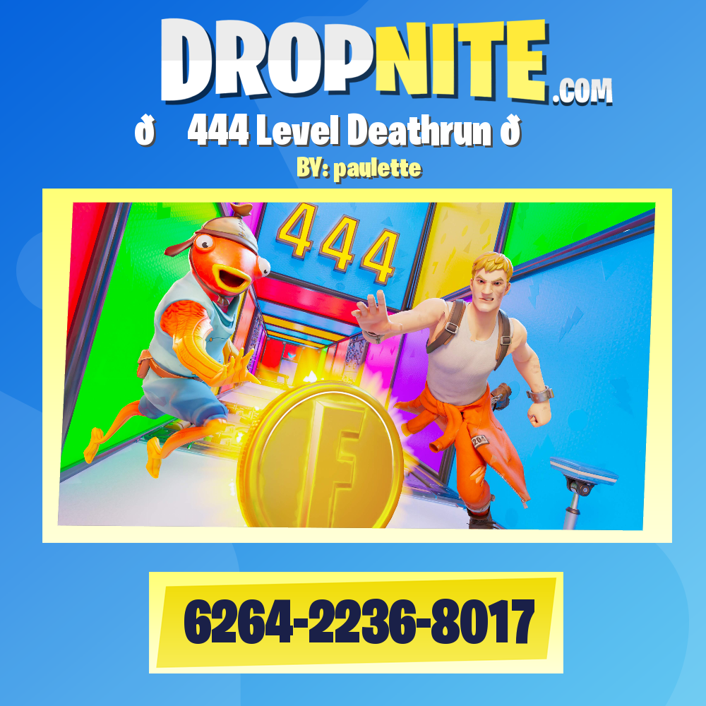 😎 444 Level Deathrun 😎