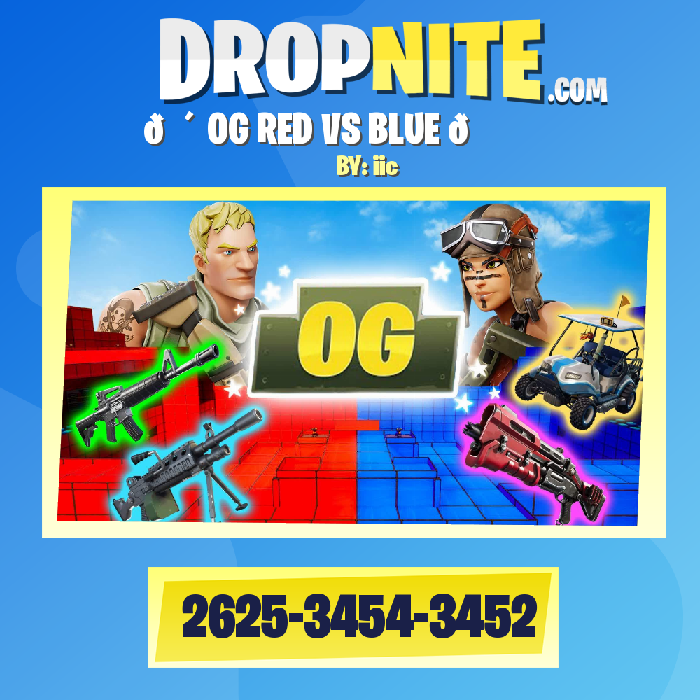 🔴 OG RED VS BLUE 🔵