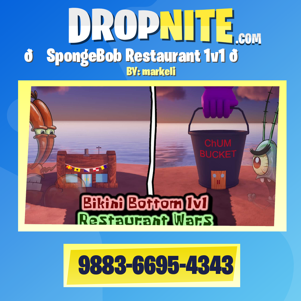 🦀 SpongeBob Restaurant 1v1 🦀